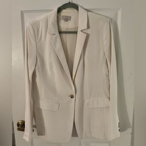 Loft, white blazer